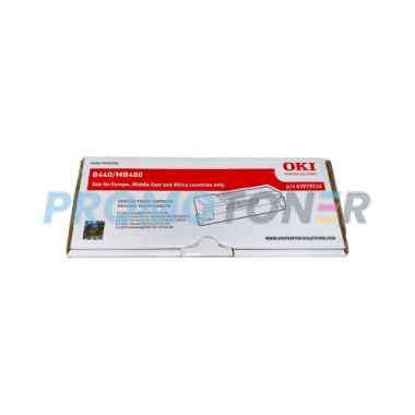 OKI 43979216 BLACK TONER - 12000 PAGES FOR B440DN