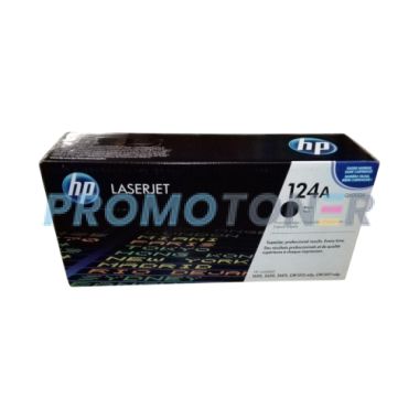HP 124A Q6000A BLACK TONER - 2500 PAGES FOR COLOR LASERJET 1600