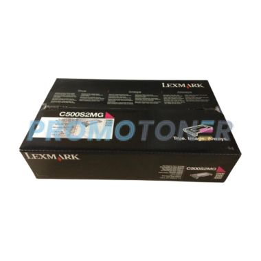 LEXMARK C500S2MG MAGENTA TONER - 1500 PAGES FOR C-500N