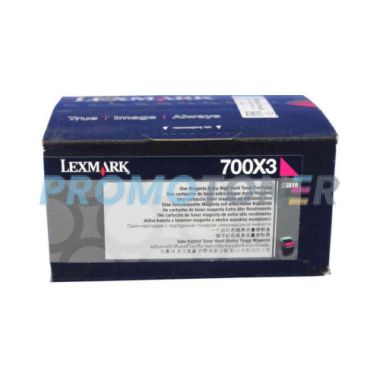 LEXMARK 700X3 70C0X30 MAGENTA TONER - 4000 PAGES FOR CS510DE