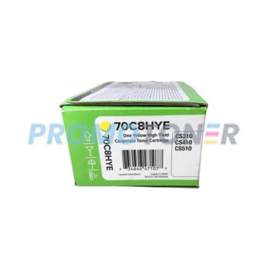 LEXMARK 708HYE 70C8HYE YELLOW TONER - 3000 PAGES FOR CS-310N