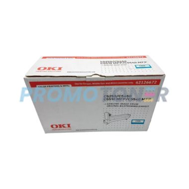 OKI 42126672 CYAN DRUM - 17000 PAGES FOR C-5450N