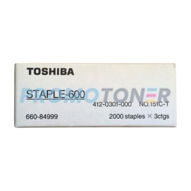 TOSHIBA STAPLE-600 STAPLES - 6000 STAPLES FOR DP-5200