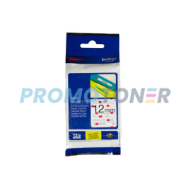BROTHER TZE-MPPH31 BLACK ON PINK TAPE CASSETTE FOR P-TOUCH CUBE PLUS PT-P710BT