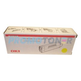 OKI DATA TYPE C6 42127405 YELLOW TONER - 5000 PAGES FOR C-5100N