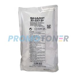 SHARP MX-62GV-BA BLACK DEVELOPER - 600000 PAGES FOR MX-6240N