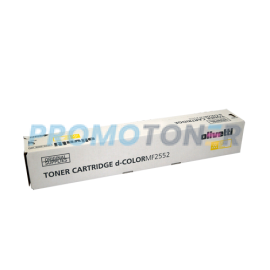 OLIVETTI B1067 YELLOW TONER - 6000 PAGES FOR D-COLOR MF2552