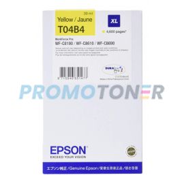 EPSON T04B4 C13T04B440 YELLOW INK - 4600 PAGES FOR WORKFORCE PRO WF-C8190D3TWC