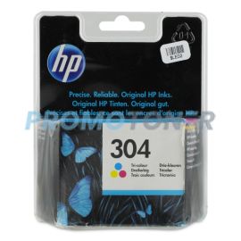 HP 304 N9K05AE TRI-COLOR INK - 100 PAGES FOR DESKJET 2632