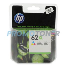 HP 62XL C2P07AE TRI-COLOR INK - 415 PAGES FOR DESKJET 5740