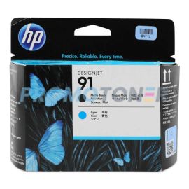HP 91 C9460A MATTE BLACK AND CYAN INK FOR DESIGNJET Z6100 42-INCH
