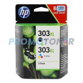 HP 303XL 3YN10AE BLACK / COLOR INK - 600 B/W PAGES FOR ENVY INSPIRE 7221E