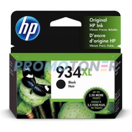 HP 934XL C2P23AN BLACK INK - 1000 B/W PAGES FOR OFFICEJET 6812