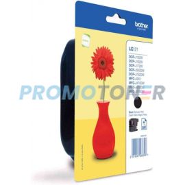 BROTHER LC-121 LC-121BKBP BLACK INK - 300 PAGES FOR DCP-J132W