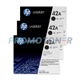 HP 42A Toner Black 3 Pack