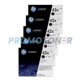 HP 42A Toner Black 5 Pack