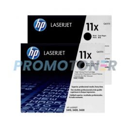 HP 11X Toner Black 2 Pack