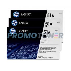 HP 51A Toner Black 3 Pack