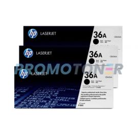 HP 36A Toner Black 3 Pack