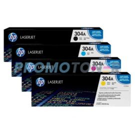HP 304A Toner CMYK Pack of 4