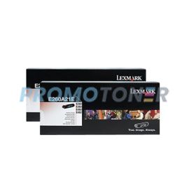 Lexmark E260DN Toner Black 3.5k 2 Pack