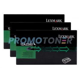 Lexmark E320 Toner Cartridge Black 6K 3 Pack
