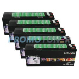 Lexmark E350 Corp Toner Black 3.5K 5 Pack
