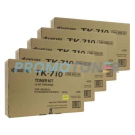 Kyocera Mita TK-710 Toner Black Pack Of 5