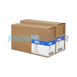 Dell P1500 Toner Cartridge Black 3K Pack Of 2
