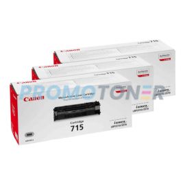 Canon 715 Toner Cartridge Black Pack Of 3