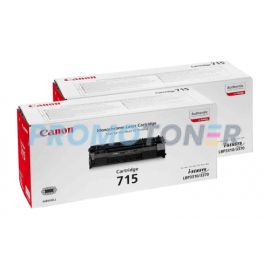 Canon 715 Toner Cartridge Black Pack Of 2