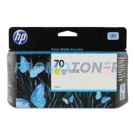 HP 70 C9454A YELLOW INK FOR DESIGN JET Z 3100 24 INCH