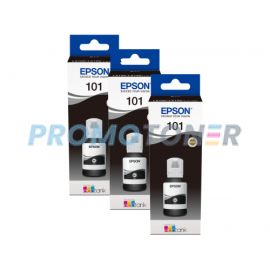 Epson 101 Ink Bottle Black Pack Of 3