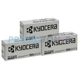 Kyocera Mita TK-5160 Toner Black Pack Of 3