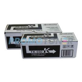 Kyocera Mita TK-550 Toner Black Pack Of 2