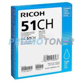 RICOH GC-51 405863 CYAN INK - 2500 PAGES FOR SG 3210DNW