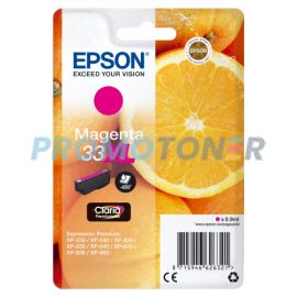 EPSON 33XL C13T33634022 MAGENTA INK - 650 PAGES FOR EXPRESSION PREMIUM XP-530
