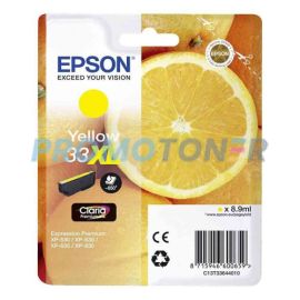 EPSON 33XL C13T33644010 YELLOW INK - 650 PAGES FOR EXPRESSION PREMIUM XP-530