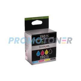 LEXMARK 150XL 14N1919E CMYK INK - 750 B/W PAGES FOR PRO 715