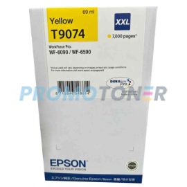 EPSON T9074 C13T907440 YELLOW INK - 7000 PAGES FOR WORKFORCE PRO WF-6090
