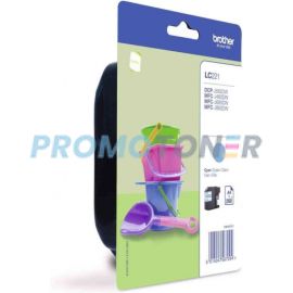 BROTHER LC-221 LC-221CBP CYAN INK - 260 PAGES FOR DCP-J562DW