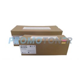 Sharp MX-C607P Toner Cartridge Black Pack Of 2