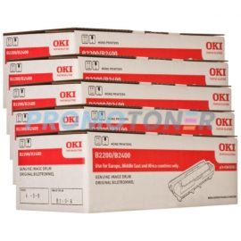 Oki B2200/B2400 Image Drum Black Pack Of 5