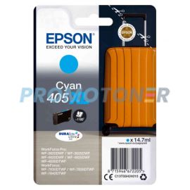 EPSON 405XL C13T05H24010 CYAN INK - 1100 PAGES FOR WORKFORCE PRO WF-3820DWF