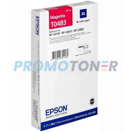 EPSON T04B3 C13T04B340 MAGENTA INK - 4600 PAGES FOR WORKFORCE PRO WF-C8190D3TWC