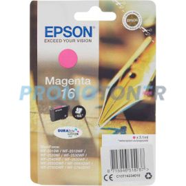EPSON 16 C13T16234010 MAGENTA INK - 165 PAGES FOR WORKFORCE WF-2010W