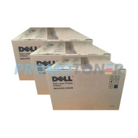 Dell 5100CN Laser Imaging Drum Kit Color Pack Of 3