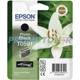 EPSON T0591 C13T05914010 PHOTO BLACK INK - 440 PAGES FOR STYLUS PHOTO R2400