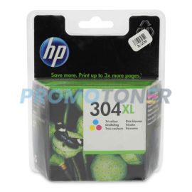 HP 304XL N9K07AE TRI-COLOR INK - 300 PAGES FOR DESKJET 2632