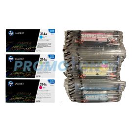 HP 314A Toner CMY Pack of 3